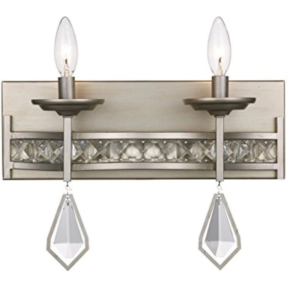 NEW Trans Globe Lighting 70772 ASL Eli Indoor Antique Silver Leaf Contemporary